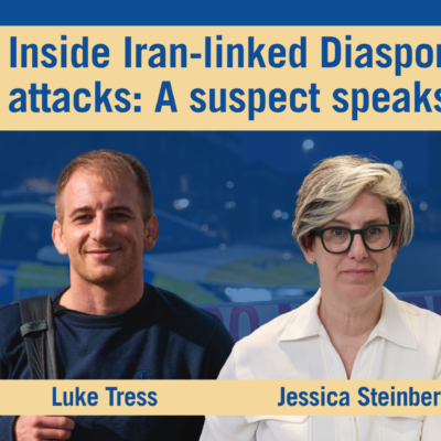 New York correspondent Luke Tress joins host Jessica Steinberg for today's Daily Briefing podcast. (ToI/AP) New York correspondent Luke Tress joins host Jessica Steinberg for today's Daily Briefing podcast. (ToI/AP)
