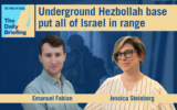 Military correspondent Emanuel Fabian joins host Jessica Steinberg for today's Daily Briefing podcast (ToI/Emanuel Fabian)