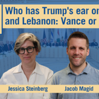 US bureau chief Jacob Magid joins host Jessica Steinberg for today's Daily Briefing podcast (ToI/Israeli Embassy)
