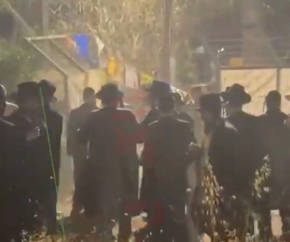 Dozens of protesters break into Beit Shemesh police compound after arrest of...