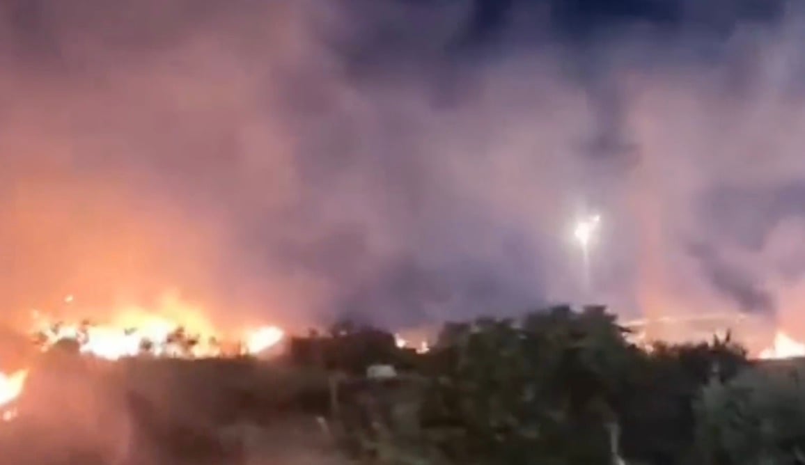 Palestinian media reports settlers tried to burn West Bank mosque with...