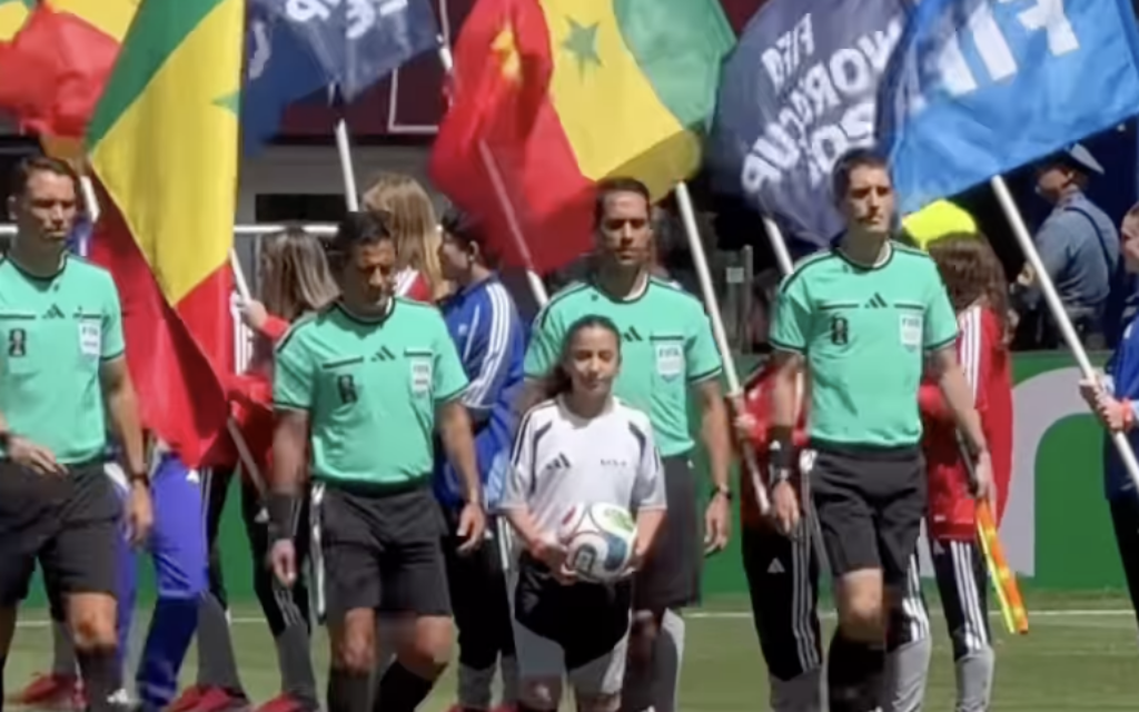 12-year-old girl with rare disease represents Israel at World Cup