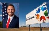 Jackson Lahmeyer is the founder of Pastors for Trump and a congressional candidate for Oklahoma's 1st District House seat. (Al Drago/Getty Images/Ballotpedia via JTA)