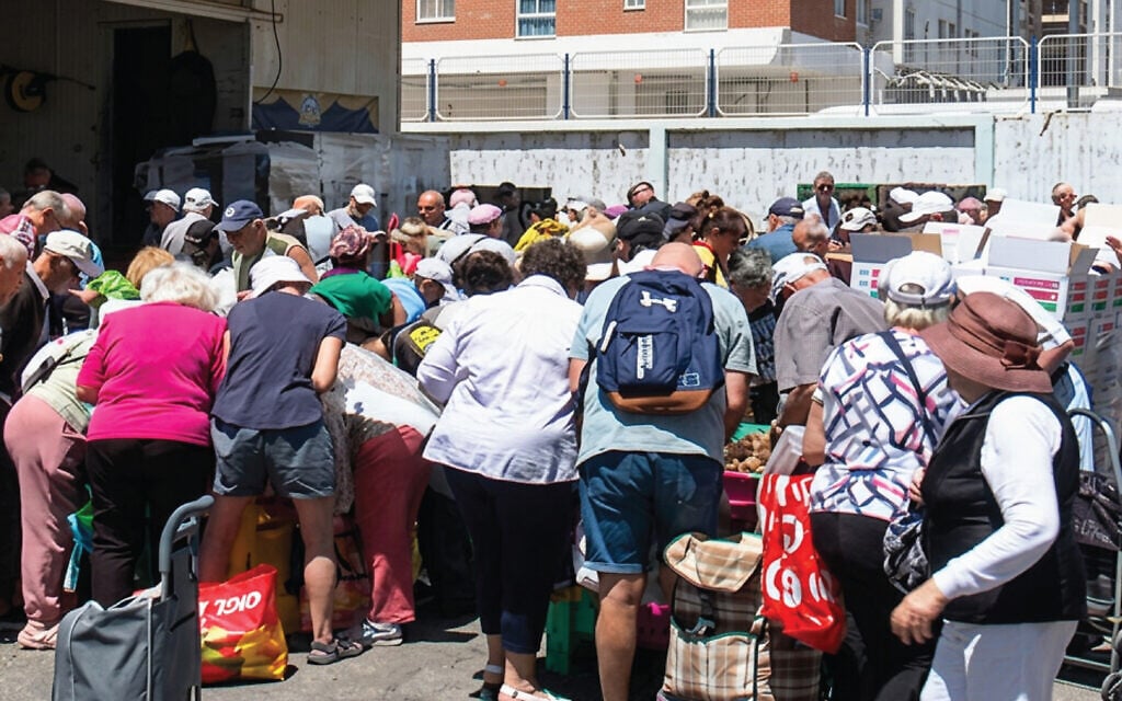 Families in Israel's North need help with food