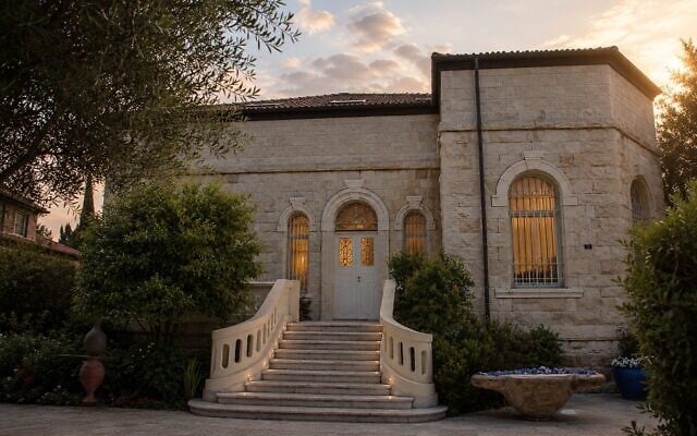 Villa Catana, in Jerusalem's Talbieh neighborhood (Courtesy/Prosperity Real Estate) Villa Catana, in Jerusalem's Talbieh neighborhood (Courtesy/Prosperity Real Estate)