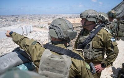 IDF Chief of Staff Lt. Gen. Eyal Zamir is seen in the Gaza Strip, June 7, 2026. (Israel Defense Forces) IDF Chief of Staff Lt. Gen. Eyal Zamir is seen in the Gaza Strip, June 7, 2026. (Israel Defense Forces)