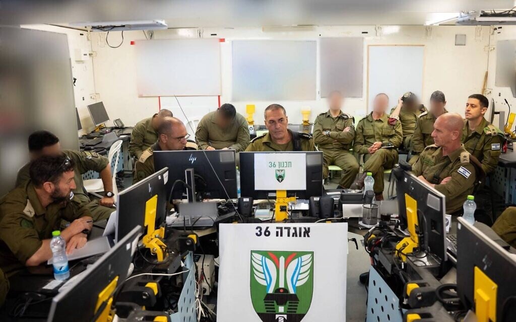 IDF Chief of Staff Lt. Gen. Eyal Zamir meets with officers in northern Israel, June 28, 2026. (Israel Defense Forces)