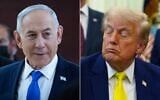 Left: Prime Minister Benjamin Netanyahu in the Knesset in Jerusalem, June 3, 2026. (Yonatan Sindel/Flash90); Right: US President Donald Trump in the Oval Office of the White House in Washington, June 4, 2026. (AP Photo/Julia Demaree Nikhinson)