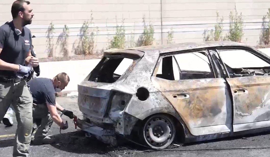 Victim of Tel Aviv car-bombing was 35-year-old woman, cops say; terror not suspected