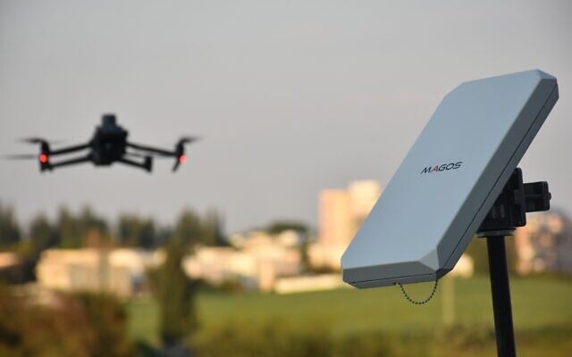 Magos Systems' drone detection radar system. (Courtesy)