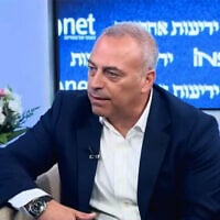 Brig. Gen. (ret.) Dror Shalom speaks during an interview at a conference organized by the Institute for National Security Studies, July 27, 2026. (Screenshot: YouTube/INSS)