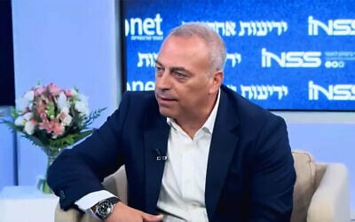 Brig. Gen. (ret.) Dror Shalom speaks during an interview at a conference organized by the Institute for National Security Studies, July 27, 2026. (Screenshot: YouTube/INSS) Brig. Gen. (ret.) Dror Shalom speaks during an interview at a conference organized by the Institute for National Security Studies, July 27, 2026. (Screenshot: YouTube/INSS)
