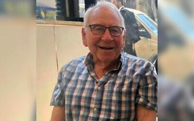 Barry Levitt, 80, who was killed when a balcony collapsed on the bakery below in Jerusalem on July 20, 2026. (Courtesy) Barry Levitt, 80, who was killed when a balcony collapsed on the bakery below in Jerusalem on July 20, 2026. (Courtesy)