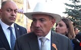 Armenian Prime Minister Nikol Pashinyan speaks to reporters on June 29, 2026. (Screen capture/YouTube)