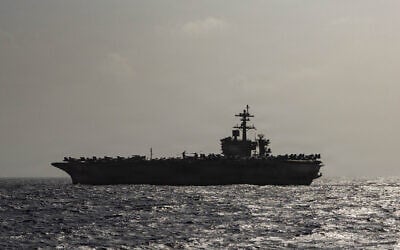 The Nimitz-class aircraft carrier USS Abraham Lincoln (CVN 72) transits the Arabian Sea, in a photo released July 1, 2026. (US Navy photo) The Nimitz-class aircraft carrier USS Abraham Lincoln (CVN 72) transits the Arabian Sea, in a photo released July 1, 2026. (US Navy photo)