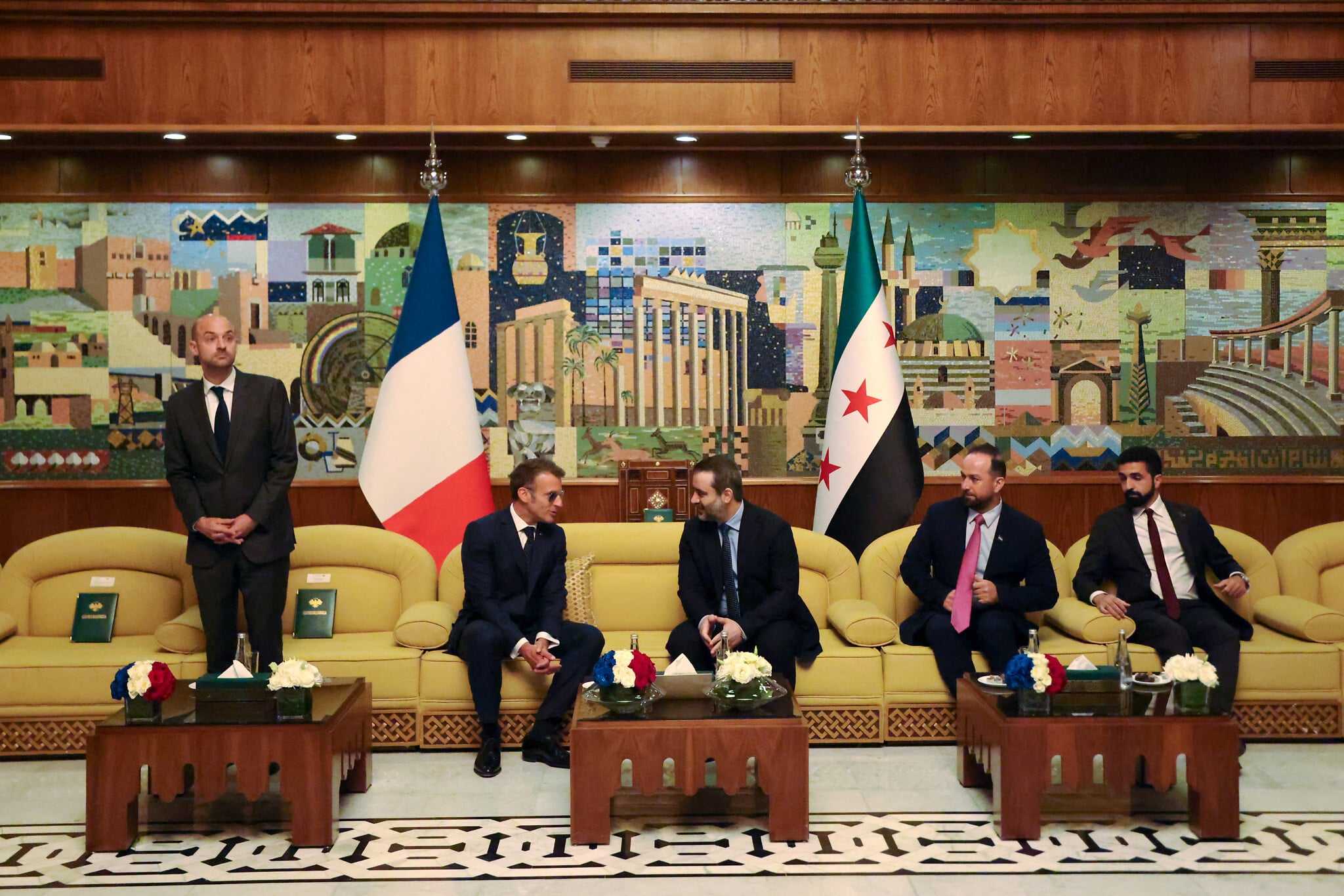 Macron arrives in Syria for first post-Assad visit by West European head of...