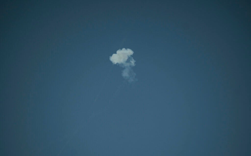 Air defense interceptions are seen in the sky above Doha, Qatar on July 12, 2026 (AFP) Air defense interceptions are seen in the sky above Doha, Qatar on July 12, 2026 (AFP)