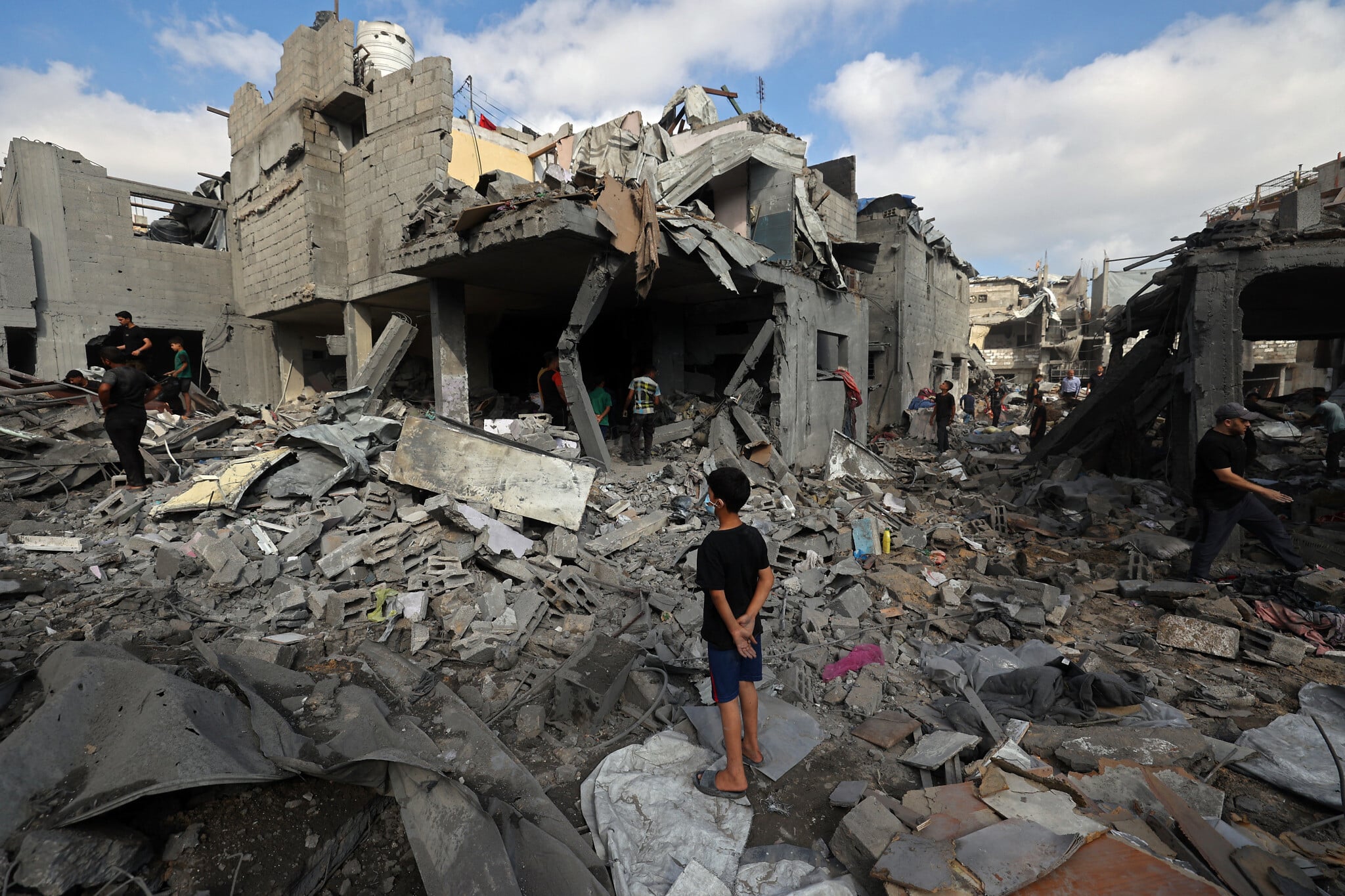 Reports: 8 killed in airstrike during funeral in central Gaza | The