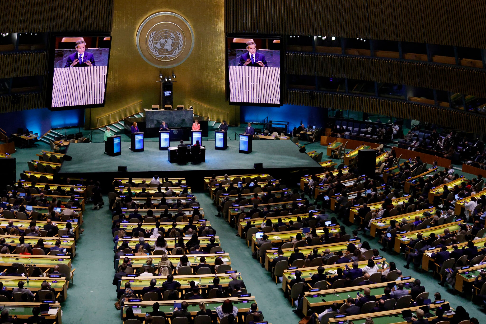 6 candidates for next leader of UN vow to restore trust in body during TV  debate | The Times of Israel