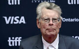 Stephen King attends the premiere of "The Life of Chuck" during the Toronto International Film Festival on September 6, 2024, at the Princess of Wales Theatre in Toronto. (AP Photo/Chris Pizzello)