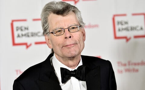PEN America literary service award recipient Stephen King attends the 2018 PEN Literary Gala in New York on May 22, 2018. (Evan Agostini/Invision/AP)