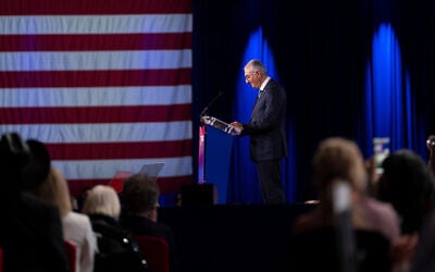 Exiled Iranian Crown Prince Reza Pahlavi speaks at the Conservative Political Action Conference (CPAC) in Dallas, March 28, 2026. (AP Photo/Gabriela Passos)