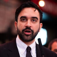 Illustrative: New York City Mayor Zohran Mamdani makes a World Cup soccer tournament announcement in New York City, May 21, 2026. (AP Photo/ Adam Gray)
