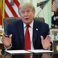 US President Donald Trump speaks in the Oval Office of the White House, Monday, June 29, 2026, in Washington. (AP Photo/Jacquelyn Martin) US President Donald Trump speaks in the Oval Office of the White House, Monday, June 29, 2026, in Washington. (AP Photo/Jacquelyn Martin)