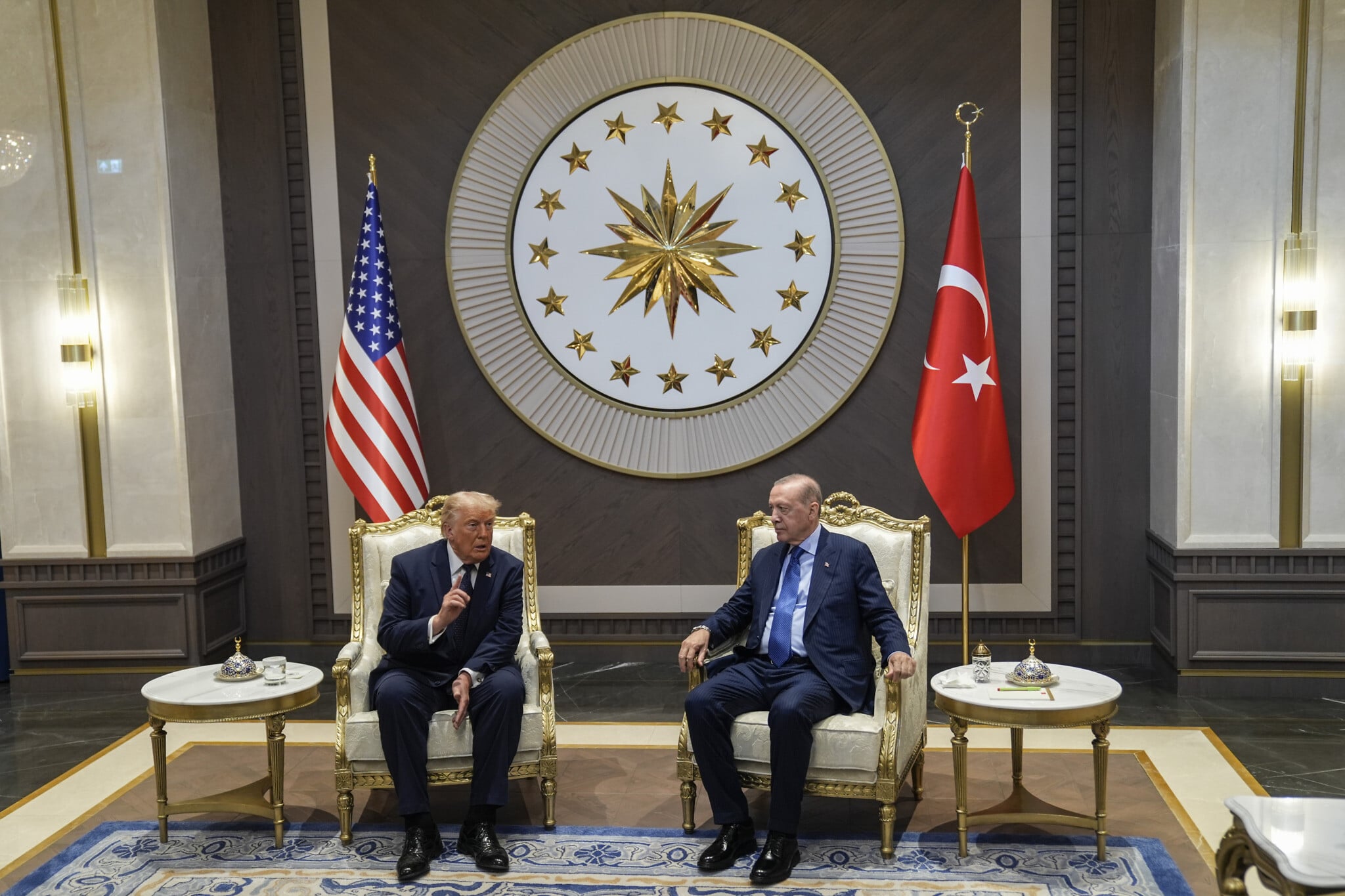 Sitting alongside &lsquo;friend&rsquo; Erdogan, Trump says he&rsquo;ll &lsquo;certainly consider&rsquo; F-35 sale to Turkey