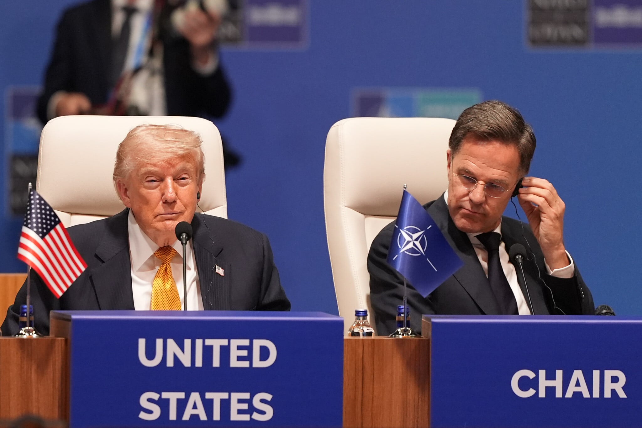 Trump lashes out at allies at NATO summit, orders trade halt with ‘wasted...