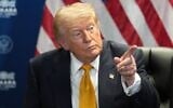 US President Donald Trump speaks on the sidelines of the NATO summit in Ankara, Turkey, July 8, 2026. (AP Photo/Alex Brandon)
