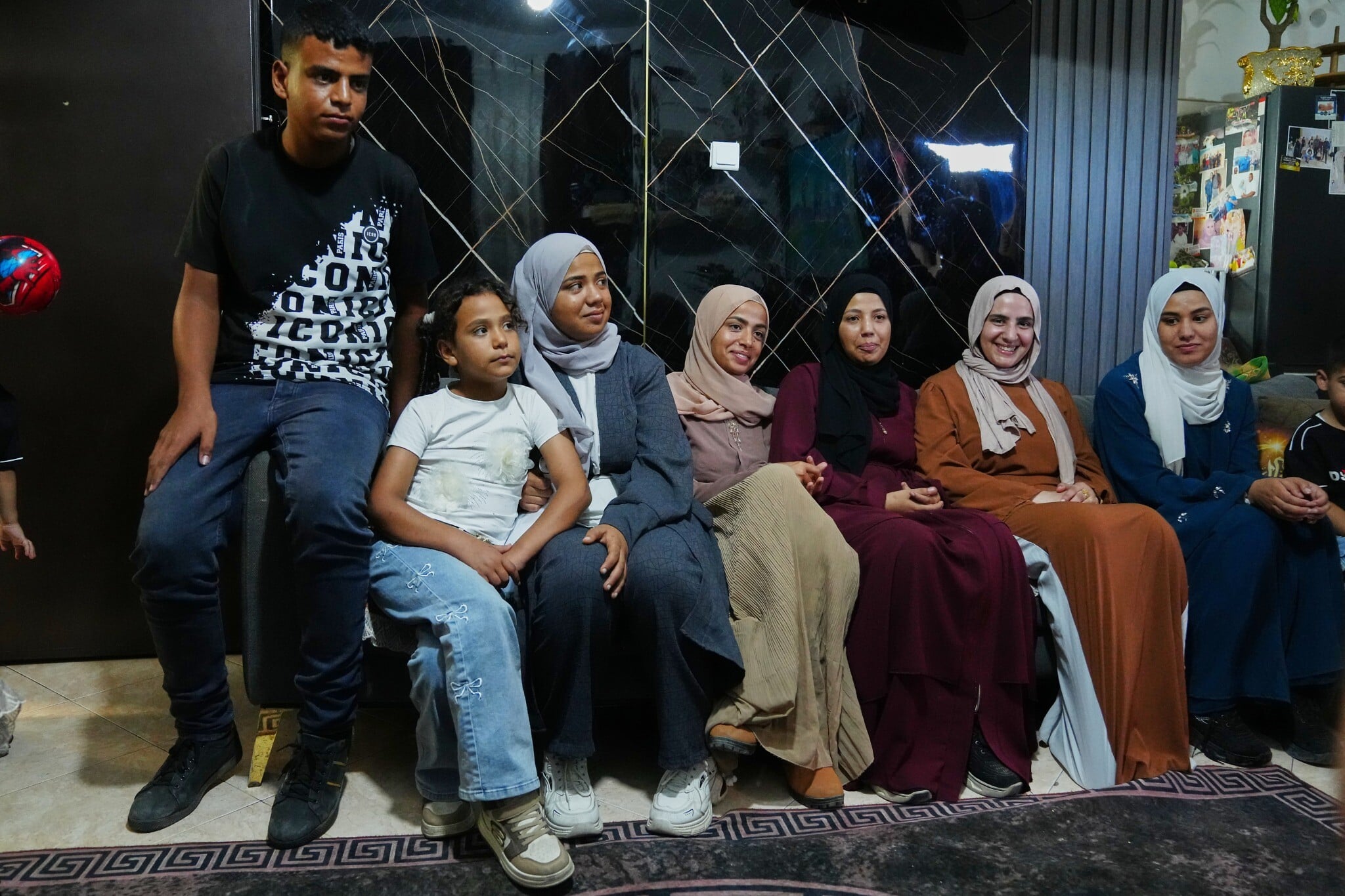 A family split between Israel and Gaza reunites in Nazareth after years of war