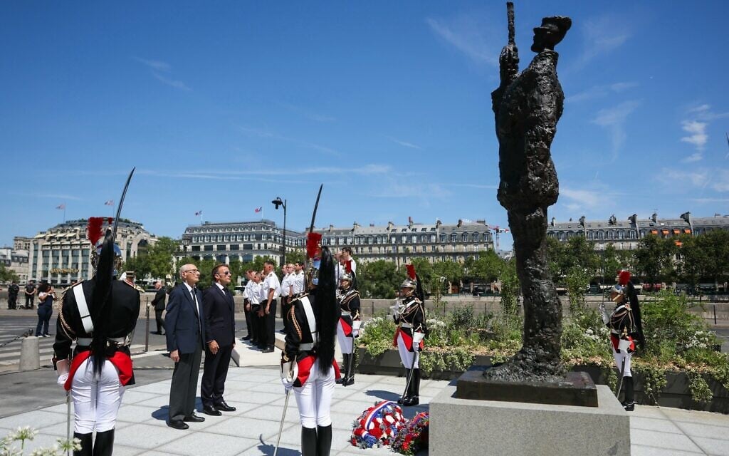 Alfred Dreyfus statue finds permanent home in Paris, 120 years after his exoneration
