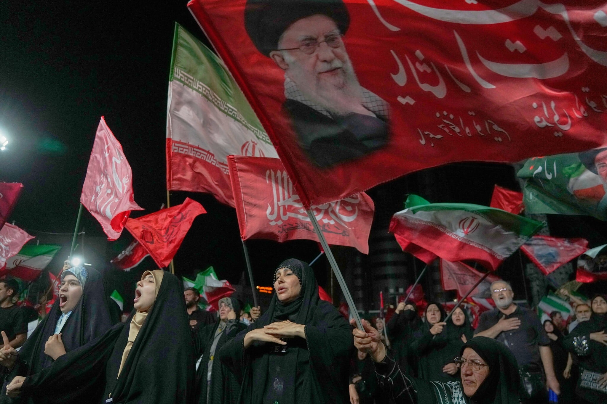 US strikes Iran for seventh night in a row; Iranian forces launch strikes across Gulf