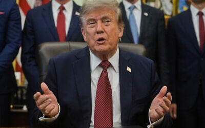 US President Donald Trump speaks in the Oval Office of the White House, July 24, 2026, in Washington. (AP Photo/Rod Lamkey, Jr.) US President Donald Trump speaks in the Oval Office of the White House, July 24, 2026, in Washington. (AP Photo/Rod Lamkey, Jr.)