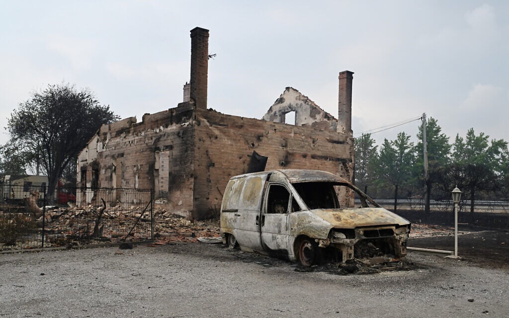 A quarter-million people flee their homes in France and Spain as wildfires burn