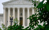 The Supreme Court is seen July 27, 2026, in Washington. (AP/Mariam Zuhaib)