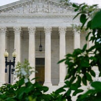 The Supreme Court is seen July 27, 2026, in Washington. (AP/Mariam Zuhaib)