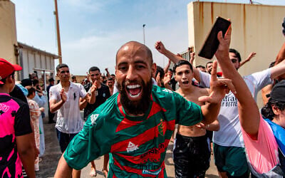 Migrants cross from Morocco into the Spanish enclave of Ceuta, July 30, 2026. (AP Photo/Antonio Sempere) Migrants cross from Morocco into the Spanish enclave of Ceuta, July 30, 2026. (AP Photo/Antonio Sempere)