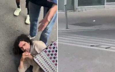 Footage of the suspect who stabbed three women in Paris on July 27, 2026. (Screenshot, used in accordance with Clause 27a of the Copyright Law) Footage of the suspect who stabbed three women in Paris on July 27, 2026. (Screenshot, used in accordance with Clause 27a of the Copyright Law)