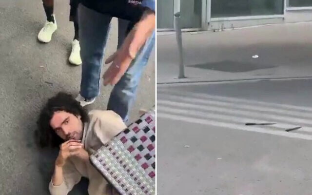 Footage of the suspect who stabbed three women in Paris on July 27, 2026. (Screenshot, used in accordance with Clause 27a of the Copyright Law)