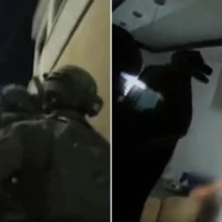 Police arrest an ambulance driver in northern Israel on suspicion of espionage for Iran in June 2026. (Israel Police)