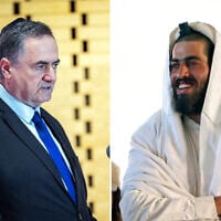 Left: Defense Minister Israel Katz (L) in Jerusalem, May 31, 2026. (Oren Ben Hakoon/Flash90); right: Tal Yinon Dardik (Courtesy)