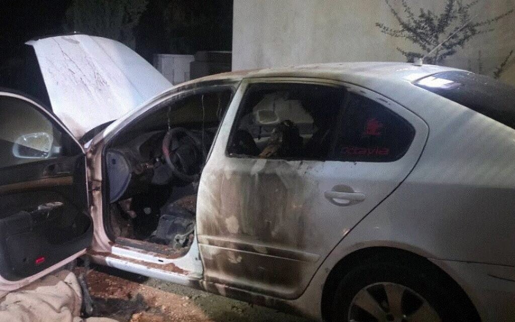 Settlers accused of burning, vandalizing West Bank mosque in overnight attack