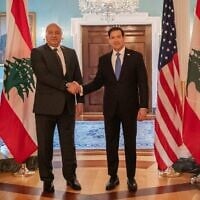 US Secretary of State Marco Rubio (R) meets with Lebanon's President Joseph Aoun at the State Department in Washington, DC, July 19, 2026. (Secretary Marco Rubio/X)