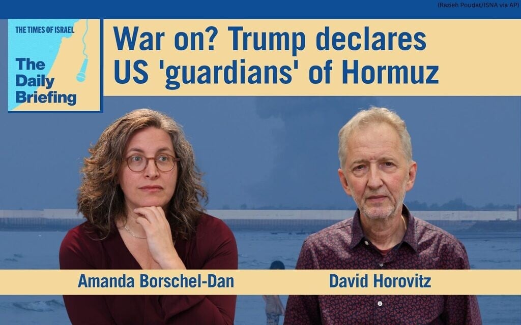 Daily Briefing July 14 – War on? Trump declares US ‘guardians’ of Hormuz