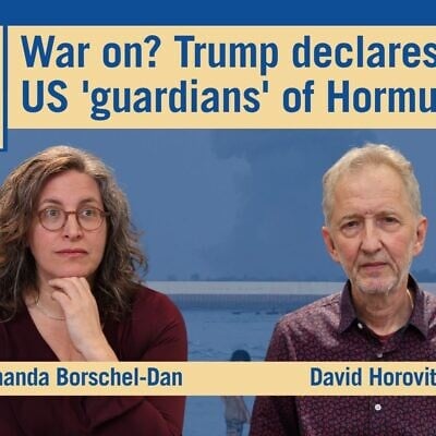 Founding editor David Horovitz joins host Amanda Borschel-Dan on today's Daily Briefing podcast. (ToI / AP)