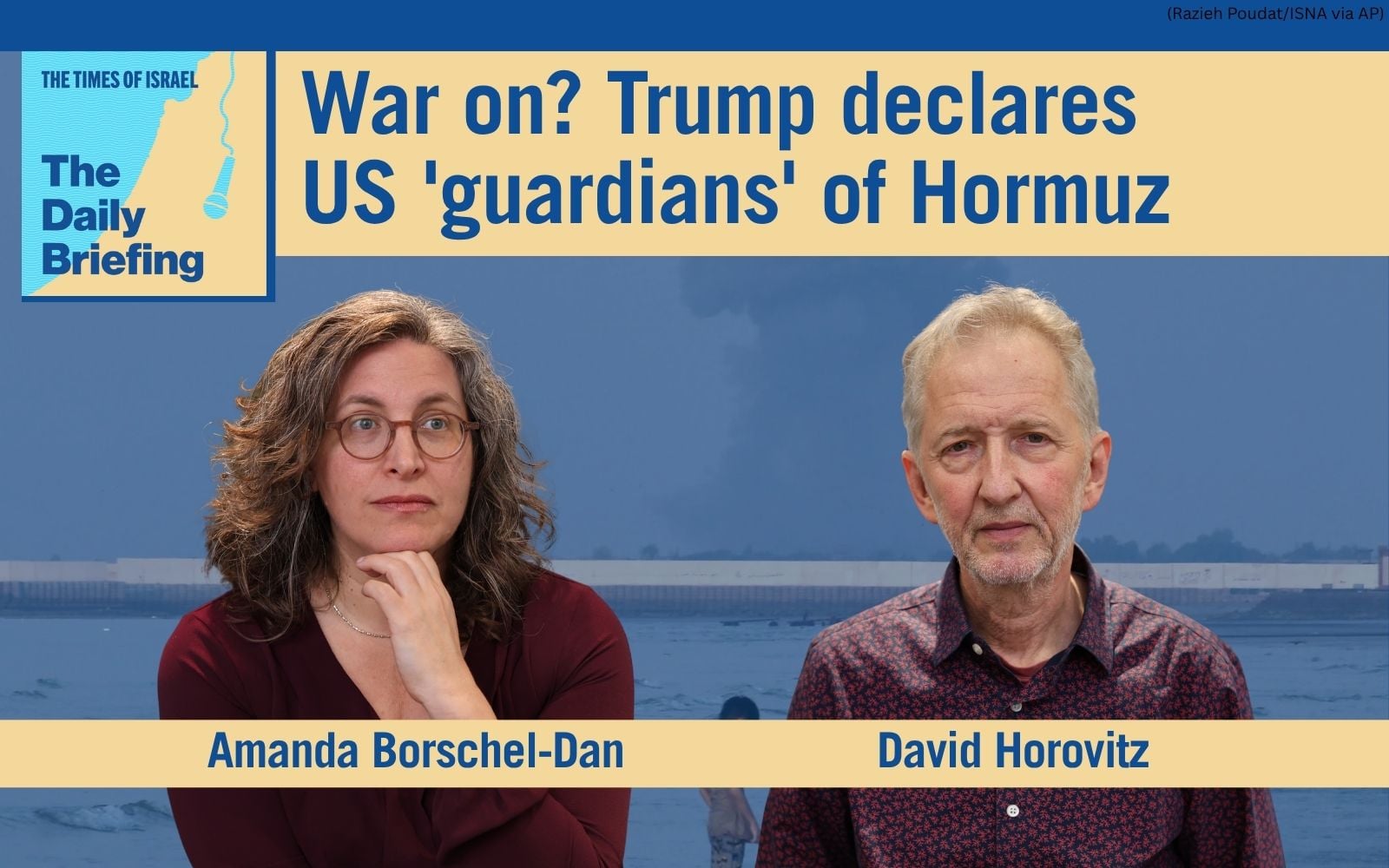Daily Briefing July 14 – War on? Trump declares US ‘guardians’ of Hormuz