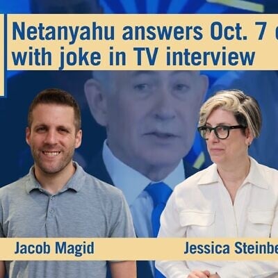 US bureau chief Jacob Magid appears on the Daily Briefing podcast with host Jessica Steinberg (YouTube screenshot) US bureau chief Jacob Magid appears on the Daily Briefing podcast with host Jessica Steinberg (YouTube screenshot)