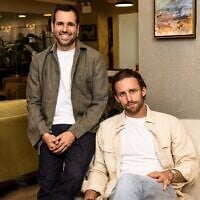 Israeli startup Oasis Security founders Danny Brickman (right) and Amit Zimerman. (Courtesy of Ohad Kab).